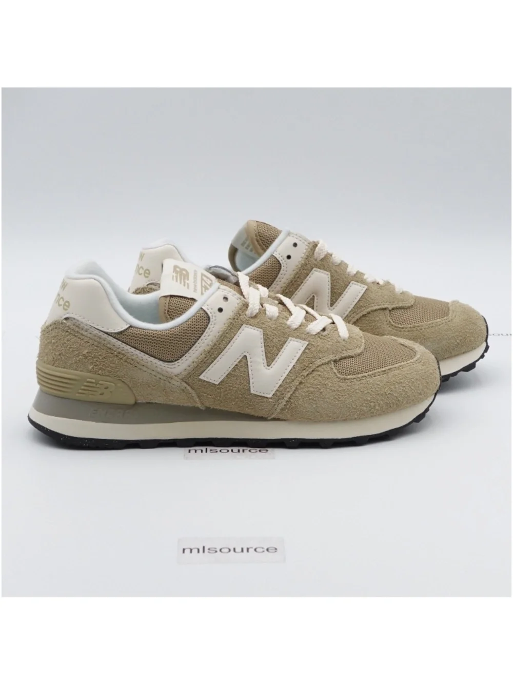 NEW Size 8.5 Women's New Balance 574 Suede Sneakers WL574CUL Boulder/Permafrost